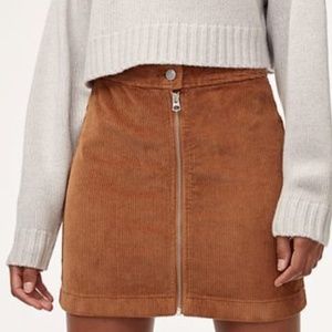 Aritzia Wilfred Free Lily Mini Skirt